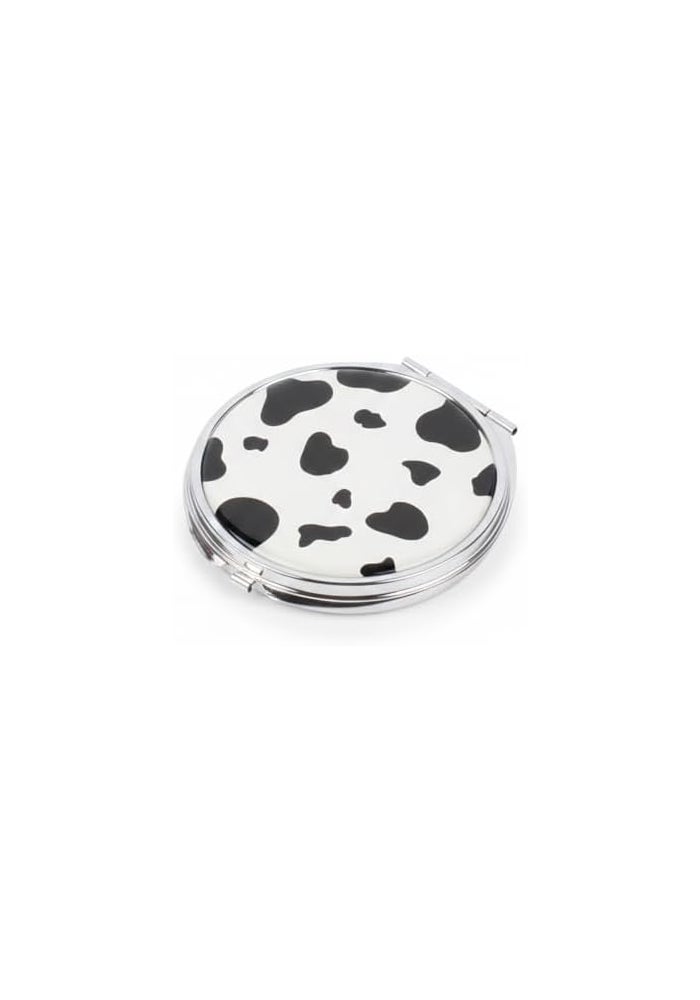 Daiso Compact Mirror with Metallic Frame - Assorted Colors - Image 3